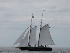 Schooner in Maine