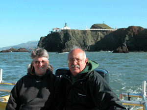 Us at Point Bonita in California