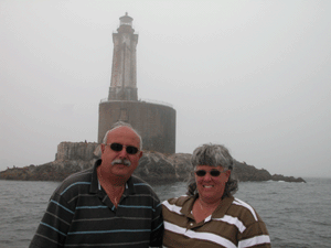 Us at St. George's Reef in California Us at St. George's Reef in California