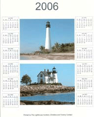 Cape Florida-Prospect Harbor Calendar