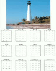 Cape Florida Calendar