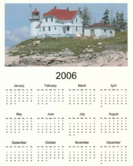 Heron Neck Calendar