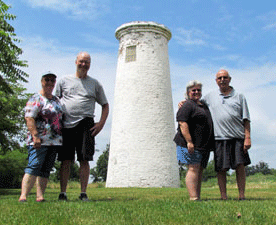 Clays and Cardacis at Boblo Island in ON