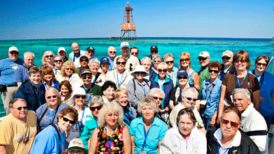 USLHS at Carysfort Reef in FL