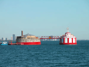 William E. Dever Crib Lighthouse