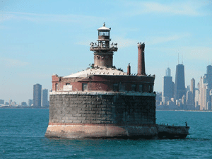 Wilson Avenue Crib Lighthouse