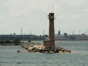 Buffington Harbor Breakwater Lighthouse