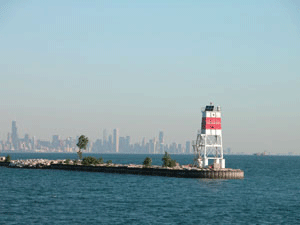 Calumet Harbor Breakwater Lighthouse