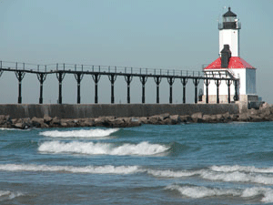 Michigan City East Pierhead Lighthouse