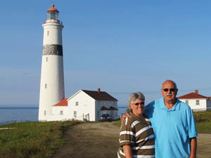 Us at Point Amour in Labrador Us at Point Amour in Labrador