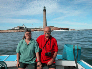 Us at Petit Manan in Maine Us at Petit Manan in Maine