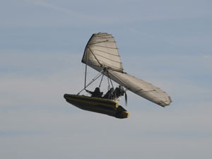 Ultralight Plane at Turkey Point