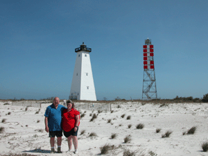 Us at Ship Island Rear Range in Mississippi Us at Ship Island Rear Range in Mississippi