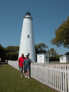 Us at Ocracoke Island in North Carolina Us at Ocracoke Island in North Carolina