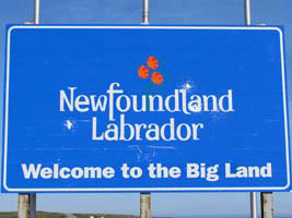Welcome To Newfoundland the Big Land
