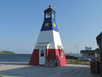 Cheticamp Harbor Front Range Lighthouse