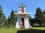 L'Ardoise Harbor Front Range Lighthouse