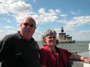 Us at Toledo Harbor in Ohio Us at Toledo Harbor in Ohio