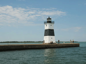 Erie North Pierhead Lighthouse