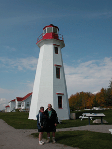 Us at Bon Desir in Quebec Us at Bon Desir in Quebec