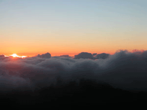 Sunrise in Maui, Hawaii