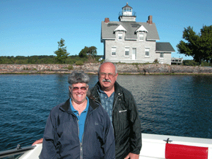 Us at Sisters Island in New York Us at Sisters Island in New York