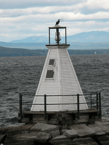 Burlington South Breakwater Lighthouse