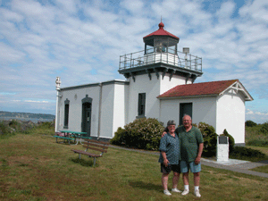 Us at Point No Point in Washington