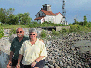 Us at Hope Island in Ontario Us at Hope Island in Ontario